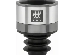 Zwilling Weinflaschenverschluss Vakuum 3-teilig, 3 x 3 x 4 cm, Grau